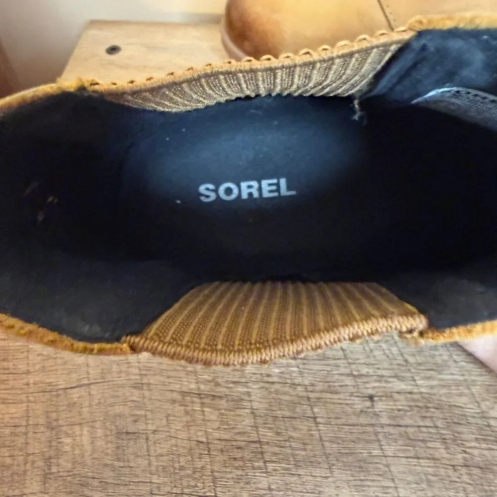 Sorel Boots Womens 6.5 Joan of Arctic II hidden Wedge Chukka Ankle Top shoes - Picture 9 of 9